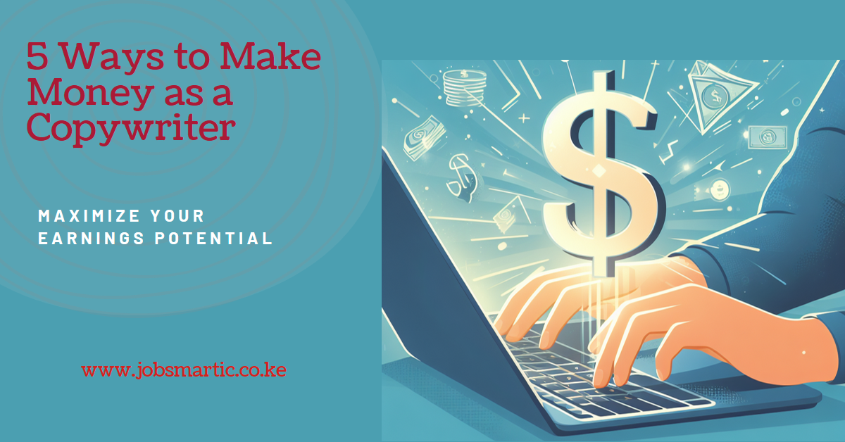 5 ways to make money as a copywriter